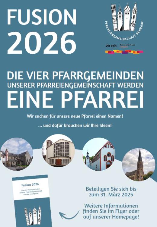 Plakat zur Fusion