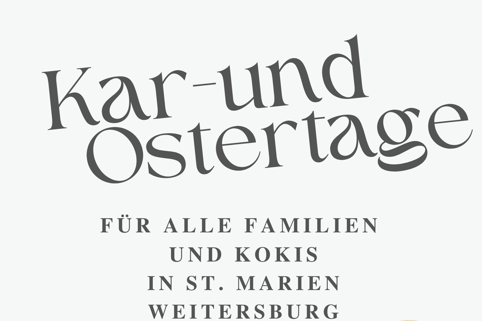 Kar und Ostertage Weitersburg